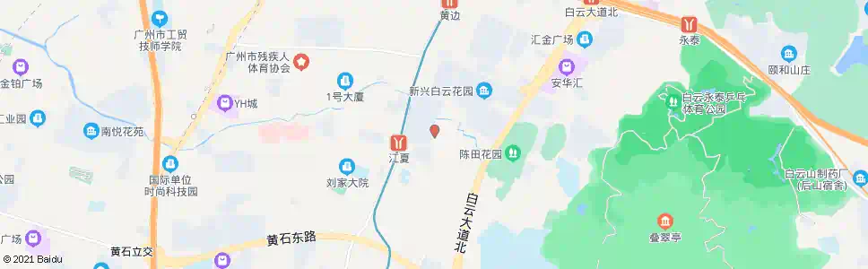 广州黄石东总站(白云尚城)_公交站地图_广州公交_妙搜公交查询2025