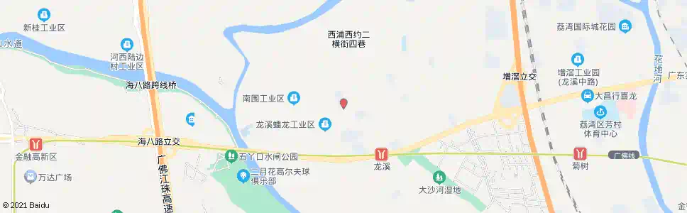 广州新丽路_公交站地图_广州公交_妙搜公交查询2025