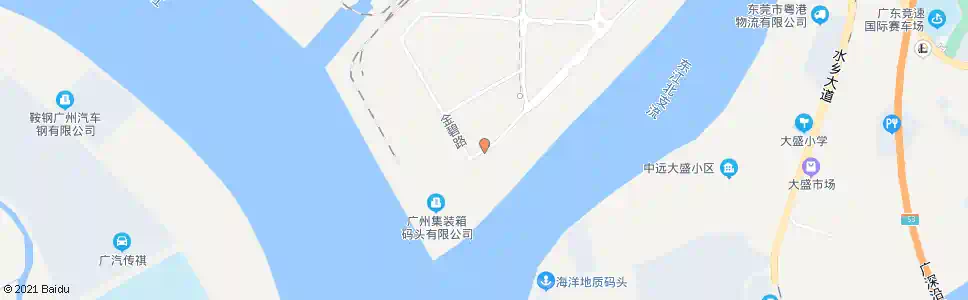 广州东江大道南_公交站地图_广州公交_妙搜公交查询2025