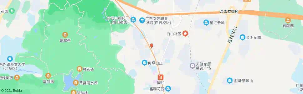 广州白云山制药厂_公交站地图_广州公交_妙搜公交查询2025