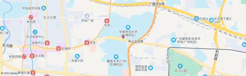 广州华师粤海酒店_公交站地图_广州公交_妙搜公交查询2025