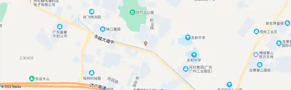 广州永和总站(万科里享家)_公交站地图_广州公交_妙搜公交查询2025