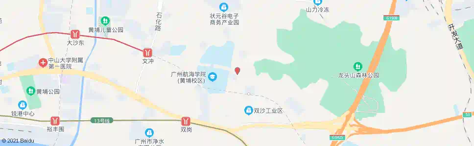 广州大沙东延长线_公交站地图_广州公交_妙搜公交查询2025