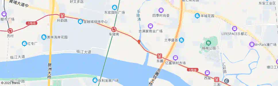 广州明珠新村_公交站地图_广州公交_妙搜公交查询2025