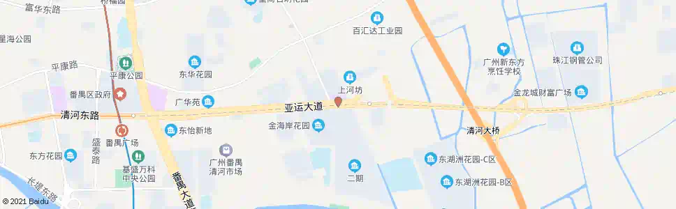 广州金海岸花园_公交站地图_广州公交_妙搜公交查询2025