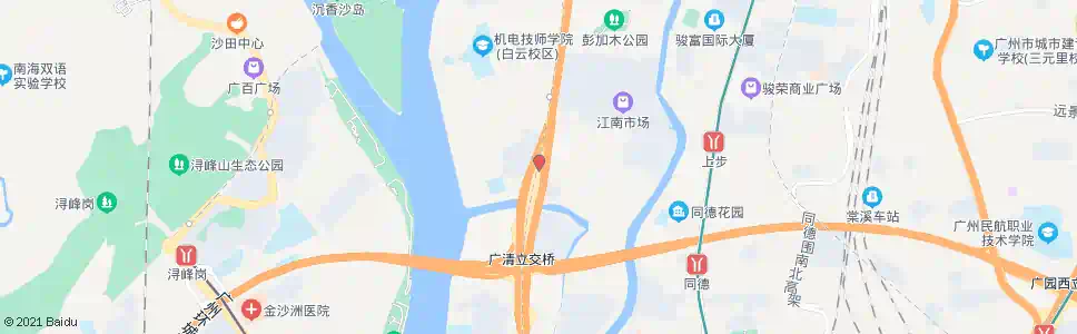 广州东旺市场_公交站地图_广州公交_妙搜公交查询2025