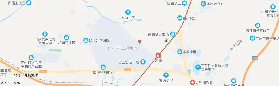 广州田心村口_公交站地图_广州公交_妙搜公交查询2025