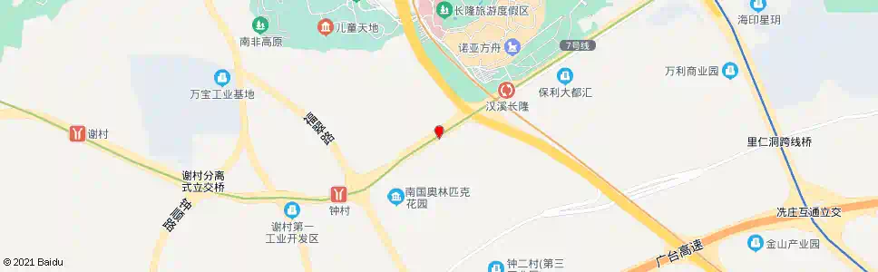 广州南奥实验学校_公交站地图_广州公交_妙搜公交查询2025