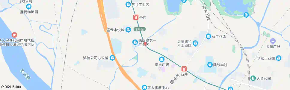 广州红星桥_公交站地图_广州公交_妙搜公交查询2025
