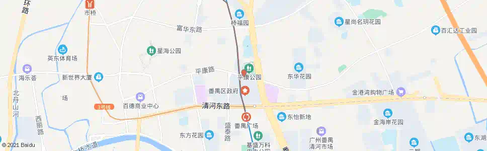 广州党校路口_公交站地图_广州公交_妙搜公交查询2025