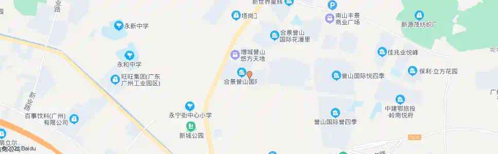 广州合景誉山国际公交场总站_公交站地图_广州公交_妙搜公交查询2025