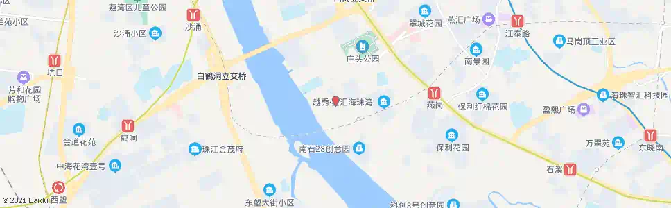 广州南石路_公交站地图_广州公交_妙搜公交查询2025
