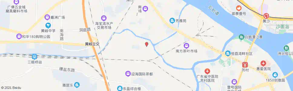 广州五眼桥西约_公交站地图_广州公交_妙搜公交查询2025