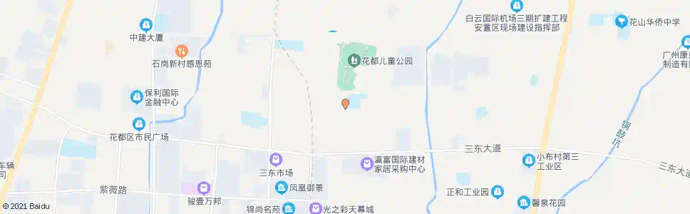 广州山下安置区总站(瀛富国际)_公交站地图_广州公交_妙搜公交查询2025