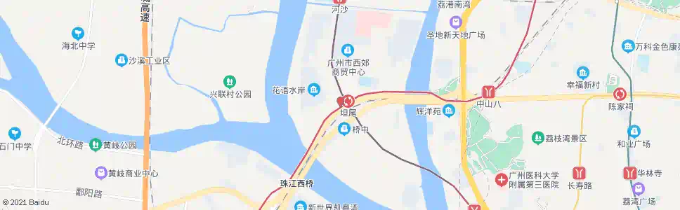 广州桥中总站_公交站地图_广州公交_妙搜公交查询2025