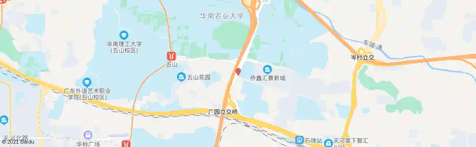 广州四十七中汇景实验学校_公交站地图_广州公交_妙搜公交查询2025