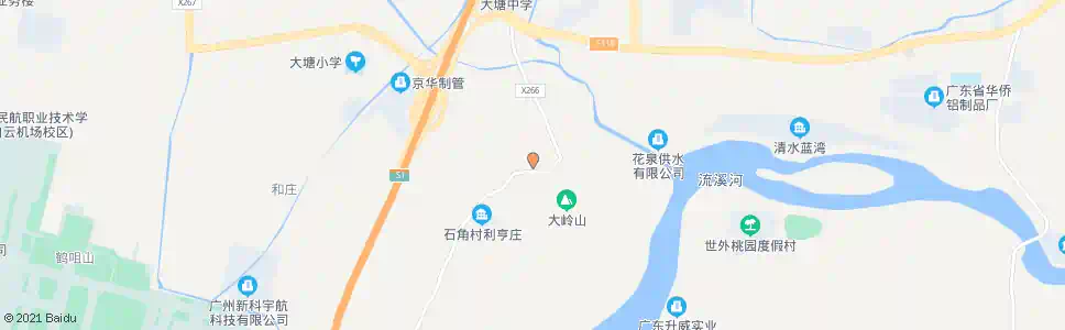 广州石角村委_公交站地图_广州公交_妙搜公交查询2025