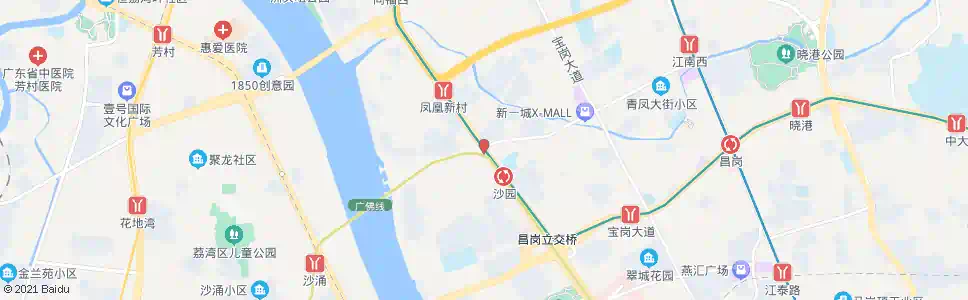 广州凤凰新村(宝业路口)_公交站地图_广州公交_妙搜公交查询2025