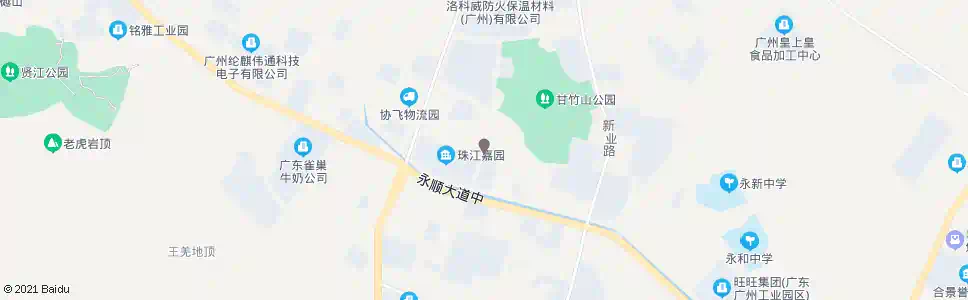 广州甘竹村口_公交站地图_广州公交_妙搜公交查询2025