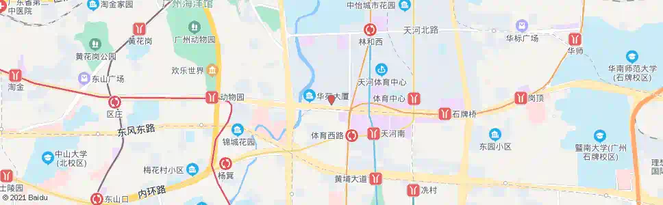 广州兴业新村_公交站地图_广州公交_妙搜公交查询2025