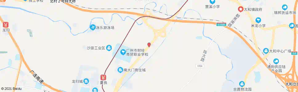 广州石湖村口_公交站地图_广州公交_妙搜公交查询2025