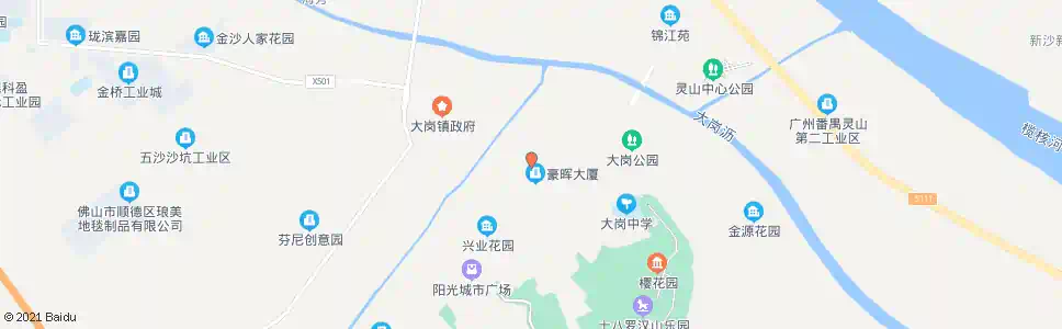 广州雍富酒店_公交站地图_广州公交_妙搜公交查询2025