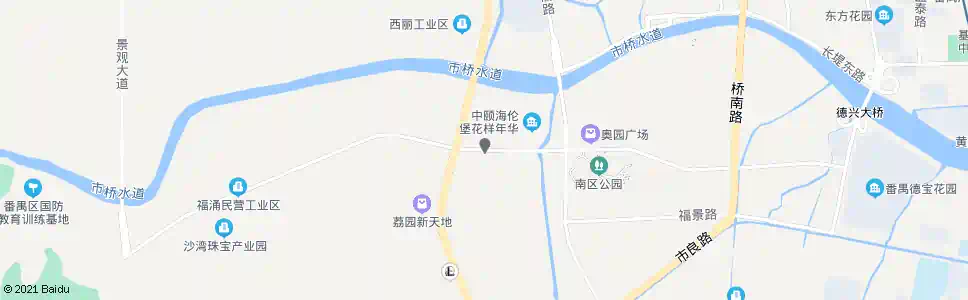 广州福德路口_公交站地图_广州公交_妙搜公交查询2025