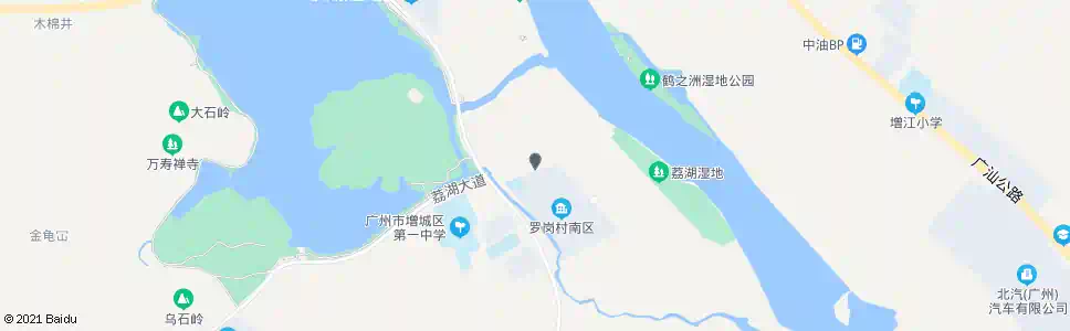 广州罗岗村委(增城)_公交站地图_广州公交_妙搜公交查询2025