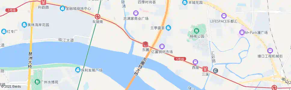 广州东圃_公交站地图_广州公交_妙搜公交查询2025