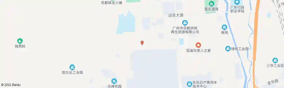 广州风神六号门口_公交站地图_广州公交_妙搜公交查询2025