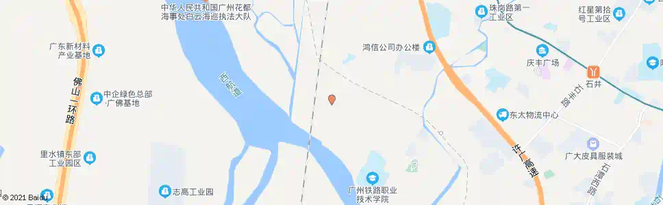 广州石门村_公交站地图_广州公交_妙搜公交查询2025