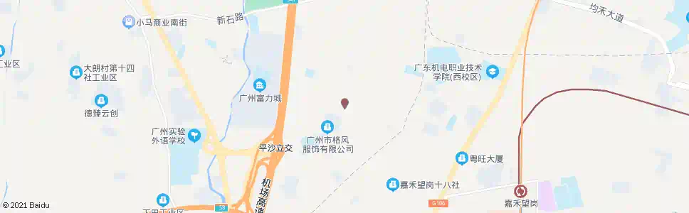 广州罗岗村委_公交站地图_广州公交_妙搜公交查询2025