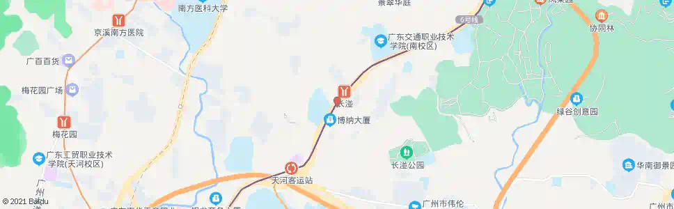 广州射击场_公交站地图_广州公交_妙搜公交查询2025