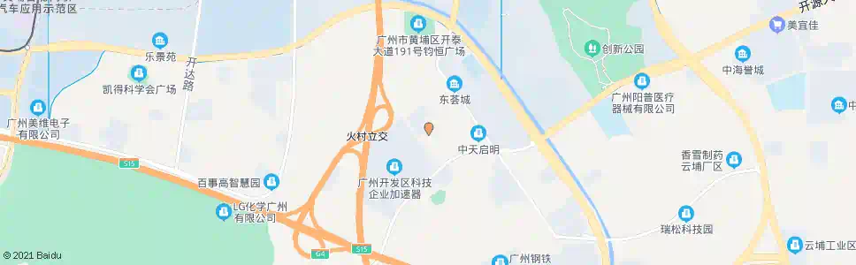 广州瑞发路南_公交站地图_广州公交_妙搜公交查询2025