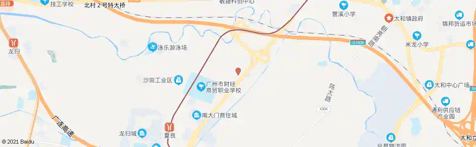 广州石湖村祠堂总站_公交站地图_广州公交_妙搜公交查询2025