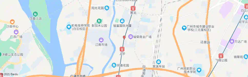 广州横滘_公交站地图_广州公交_妙搜公交查询2025