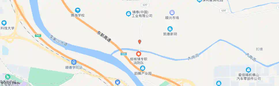 广州民生桥北_公交站地图_广州公交_妙搜公交查询2025