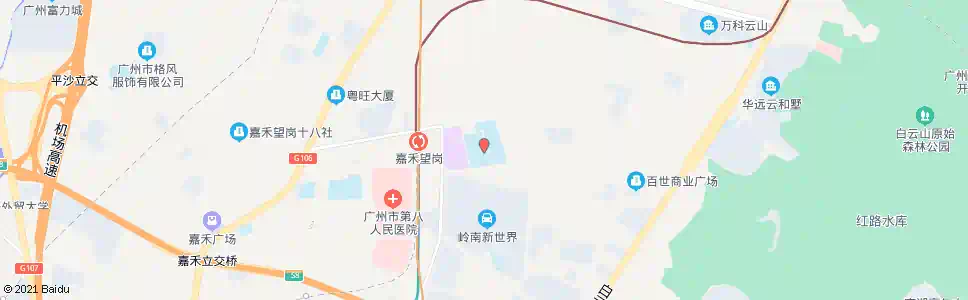 广州华顺附中新世界学校_公交站地图_广州公交_妙搜公交查询2025