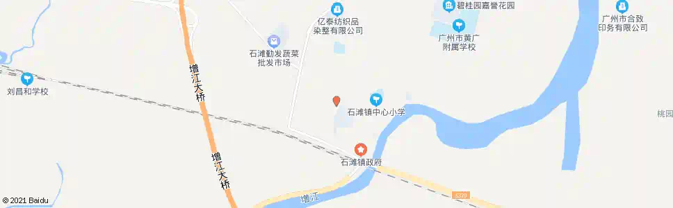 广州石滩汽车站_公交站地图_广州公交_妙搜公交查询2025