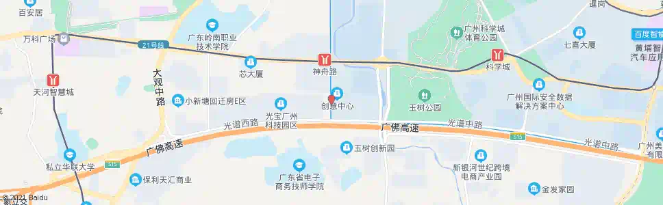 广州神舟路(绿地智慧广场)_公交站地图_广州公交_妙搜公交查询2025