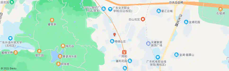广州白云山制药厂总站_公交站地图_广州公交_妙搜公交查询2025