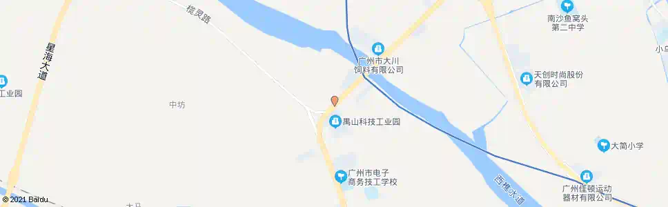 广州上坭村_公交站地图_广州公交_妙搜公交查询2025