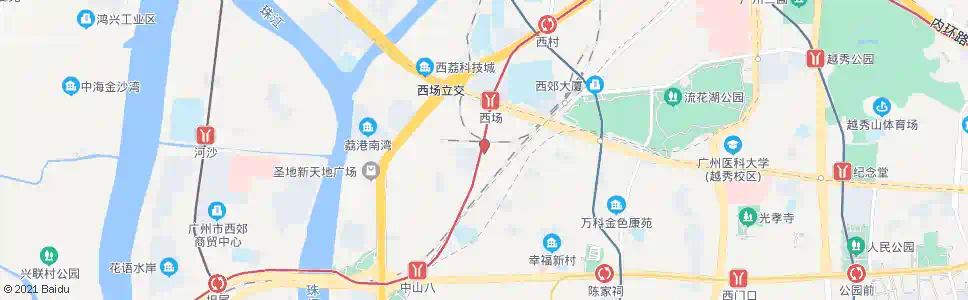 广州南海中学_公交站地图_广州公交_妙搜公交查询2025