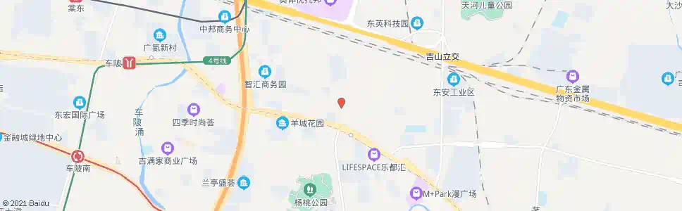 广州珠村路_公交站地图_广州公交_妙搜公交查询2025
