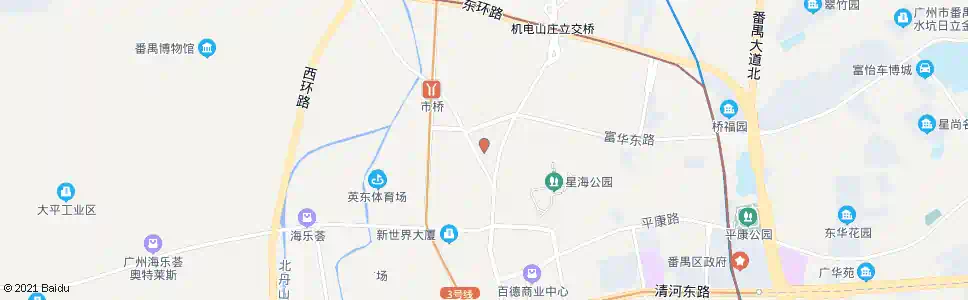 广州番禺桥汽车客运站_公交站地图_广州公交_妙搜公交查询2025