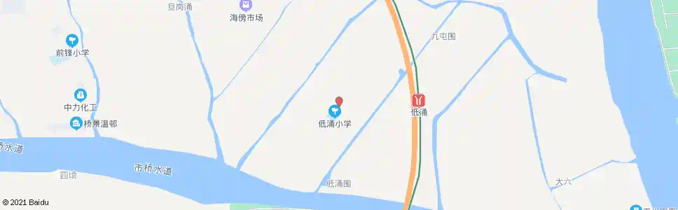 广州低涌村委_公交站地图_广州公交_妙搜公交查询2025