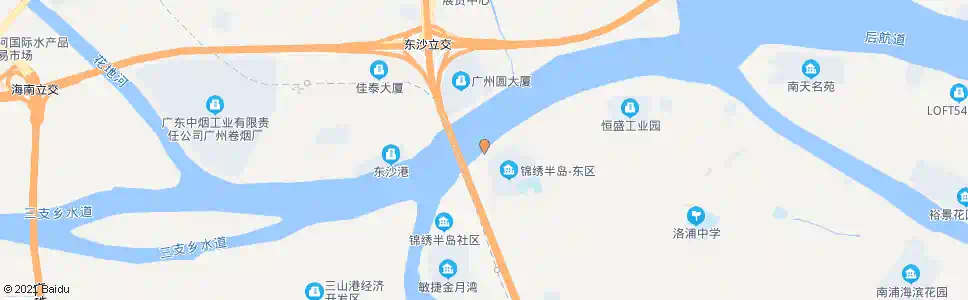 广州南浦锦绣半岛码头_公交站地图_广州公交_妙搜公交查询2025