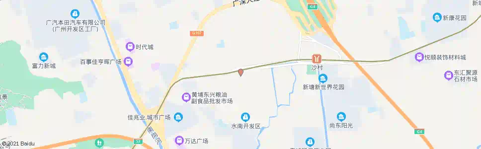 广州水南村(文体中心)总站_公交站地图_广州公交_妙搜公交查询2025