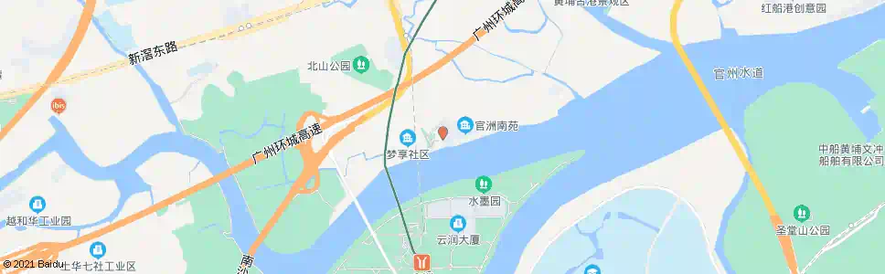 广州仑头公园_公交站地图_广州公交_妙搜公交查询2025