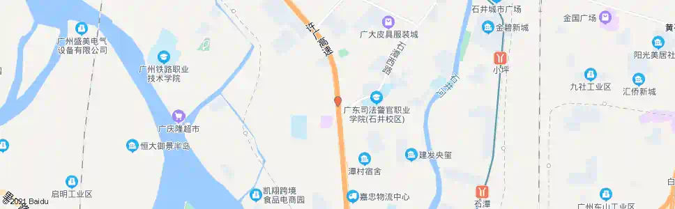广州石潭西路口_公交站地图_广州公交_妙搜公交查询2025